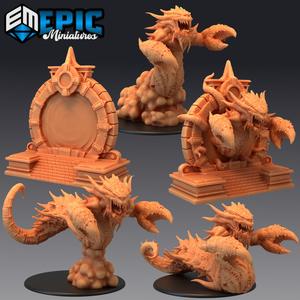Astral Dreadnought Set / Ancient Titan / Gargantuan Claw Worm / One Eyed Beast / Portal Hunter