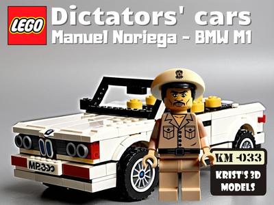 LEGO Manuel Noriega - BMW M1