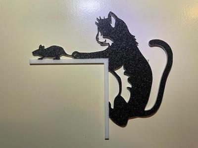 window-door-corner-doorframe-doorplate-wall-cat
