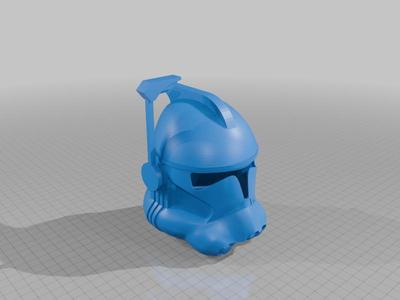 Clone ARC trooper helmet in parts and wearable