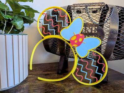 Easter Headband with Bow and Ears 