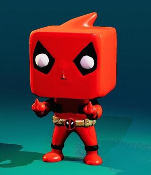Dead Pool Funko style figure