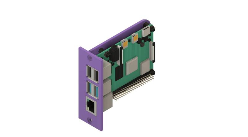 Raspberry Pi 4 Server Panel