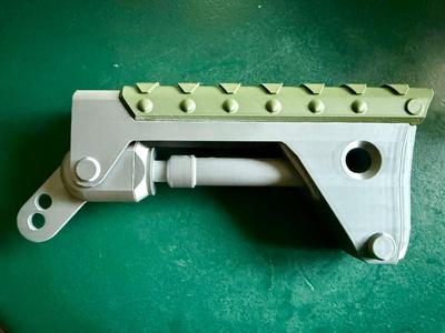 Stabilised Stock for Laser Rifle