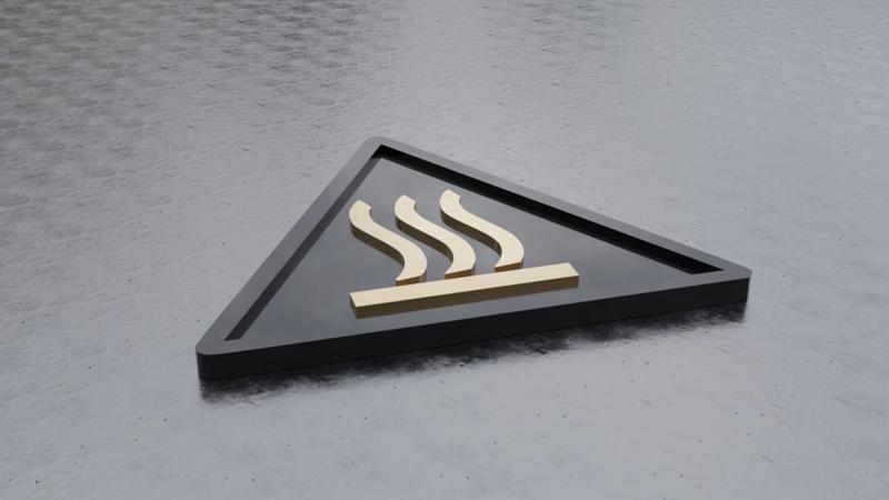 Hot Surface Coaster (Coaster For Drinks) Triangle and Round Bundle