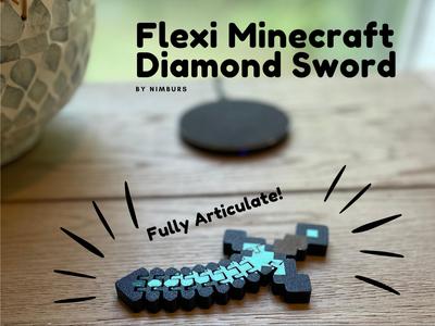Flexi Minecraft Sword
