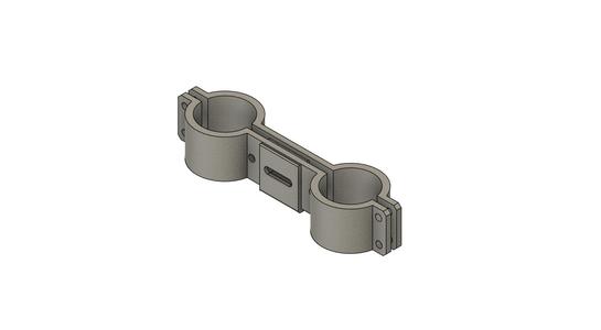 fender mount for dual mtb forks