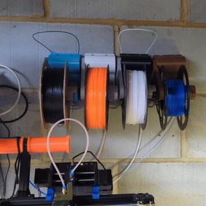 Filament wall mount with MMU buffer V3