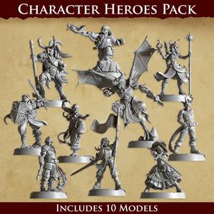 [Add-On] Character Heroes Pack | Cast n Play