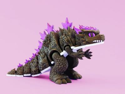 Godzillix – The Ultimate Flexi Godzilla !!