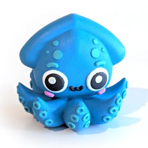 Cute Cryptid Baby Kraken 3D Printable Legendary Sea Monster Figure