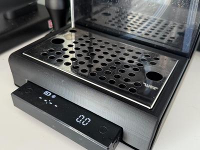 Gaggia Classic drip tray for Timemore scale