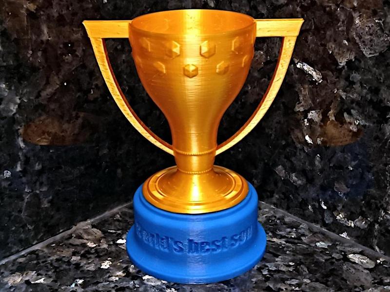 Spanish Football League trophy - customizable