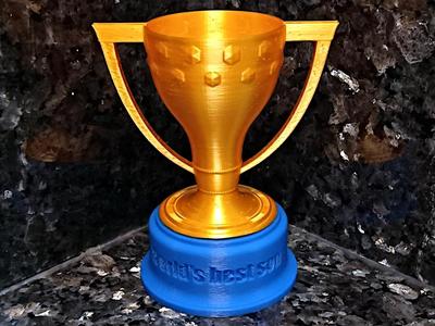 Spanish Football League trophy - customizable