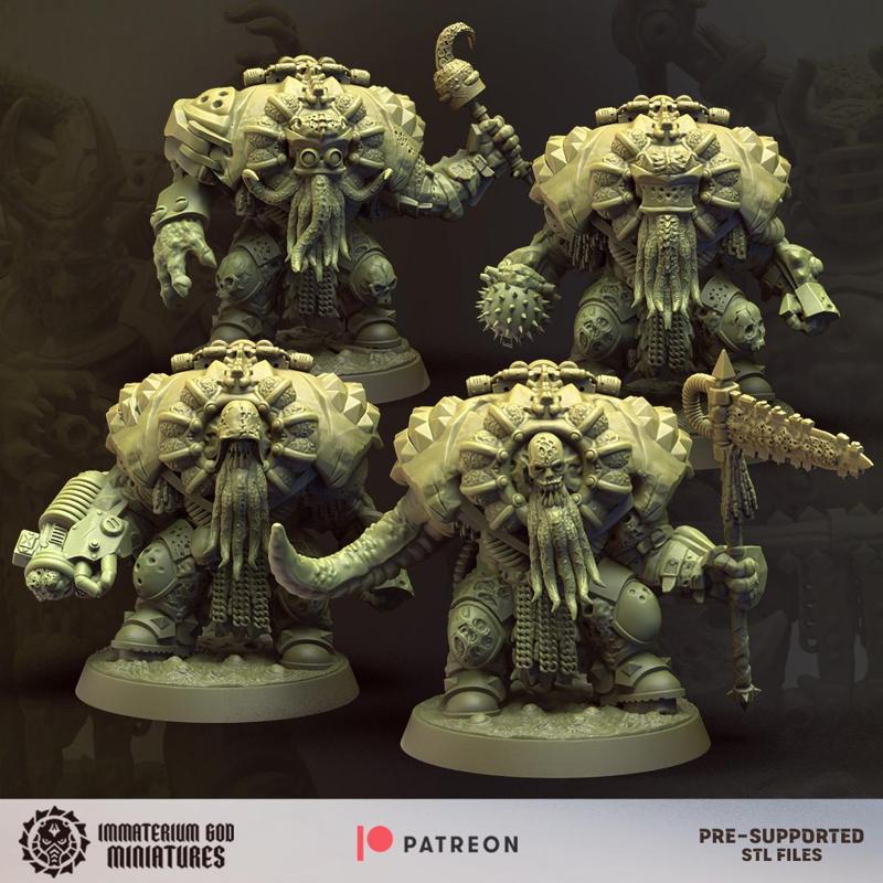 Afflicted guardians set (4 models)