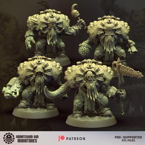 Afflicted guardians set (4 models)