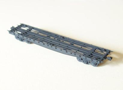 SZHD/RZHD flatcar for containers 1:160 (N)