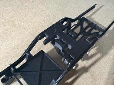 SCX24 Flat Skid Plate for Stock Chassis