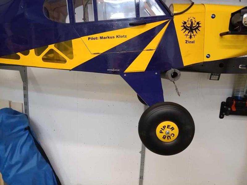 Piper CUB Wheel Cover