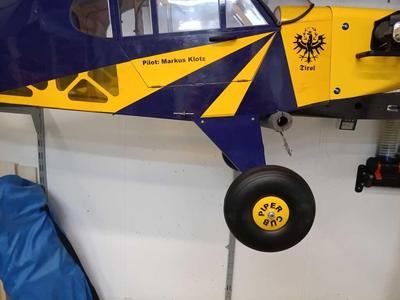 Piper CUB Wheel Cover