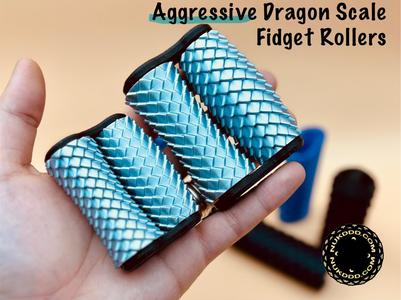 Aggressive Dragon Scale Fidget Rollers