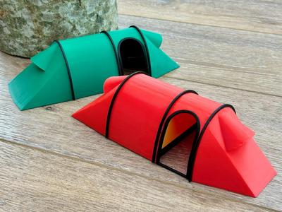 Hilleberg Nammatj 2 GT – 1:20 Scale Tent Model