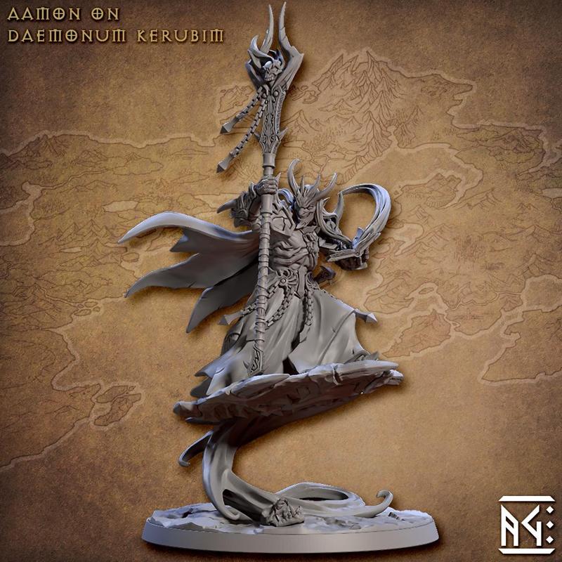 Aamon on Daemonum Kerubim - The Demon King Spawn Hero