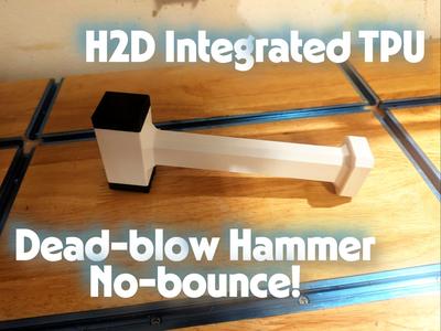 Dead-blow Hammer with H2D Integrated TPU Heads