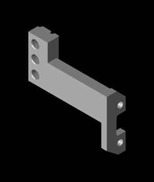 HMG7 BL-CR Touch Wide Right Wing V2.stl
