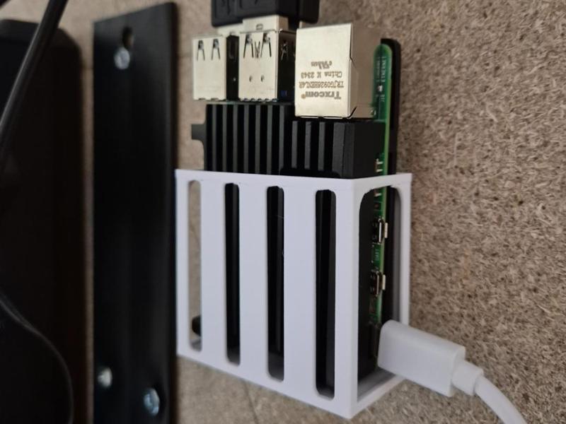 Raspberry Pi Wand Mount