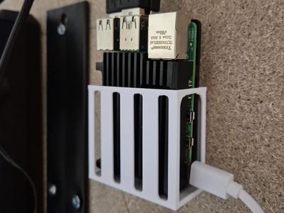 Raspberry Pi Wand Mount