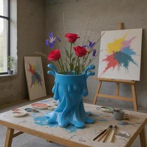 Paint Splash Vase – Studio Bloom