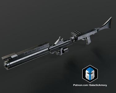 Animated DC-15 A Blaster Rifle - 3D Print Files