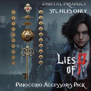 PINOCCHIO ACCESSORIES PACK LIES OF P