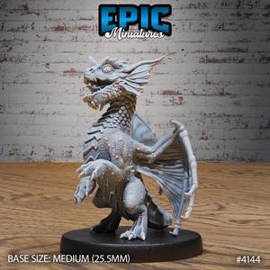 Blue Dragon Wyrmling Dance / Legendary Drake / Ancient Flying Dragonborn / Evil Beast / Winged Mountain Encounter