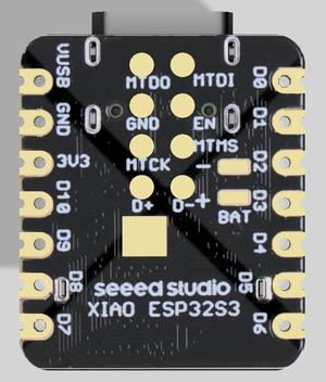 Seeed Studio XIAO ESP32S3 3D Renderings 