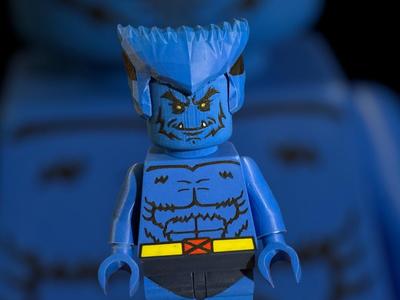 Beast From The X Men Jumbo 8 1/4" tall