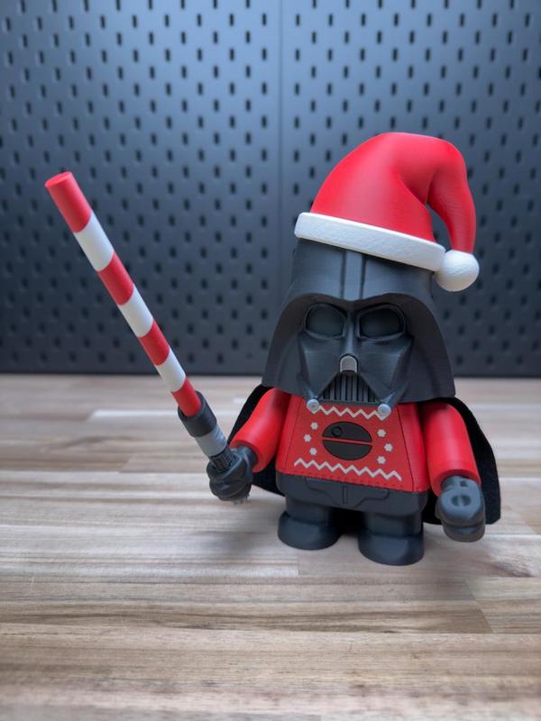 Holiday Chunk Vader (No Support, No AMS, No Glue)