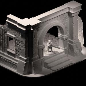 Gothic ruins for tabletop gaming