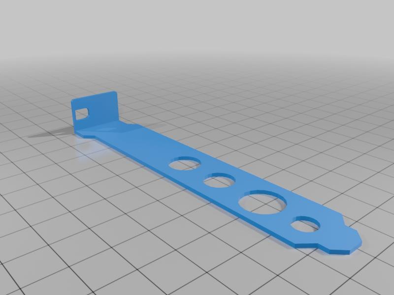 Full-sized Expansion Slot Cover for PCIE Win TV 1250 Low Profile