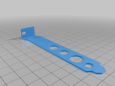 Full-sized Expansion Slot Cover for PCIE Win TV 1250 Low Profile