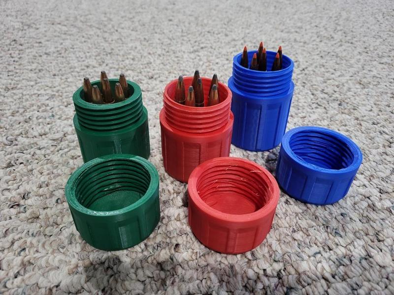 Parametric Bullet Container