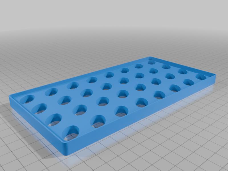 Oval Lip Balm Fill Tray (19mm x 11.75mm)