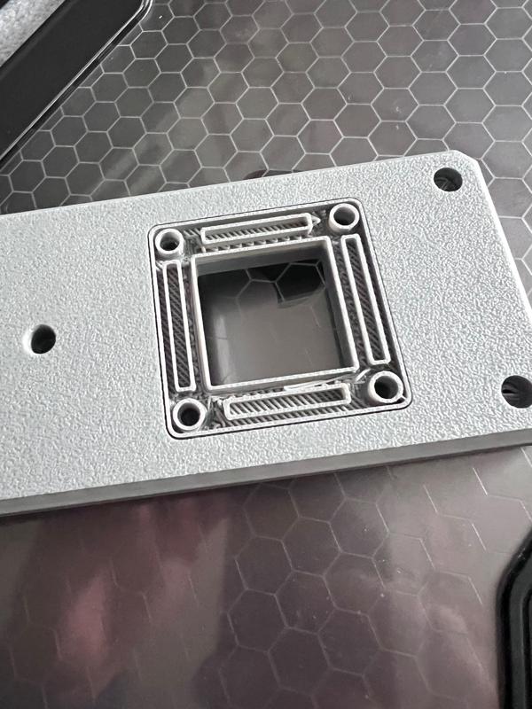 CASA Enclosure Rear Bay Mod with Built-in Support and Bridge-counterbore