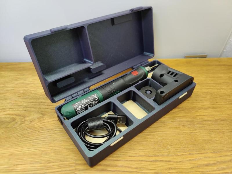 Parkside Soldering Case w. USB-C r. CableHolder