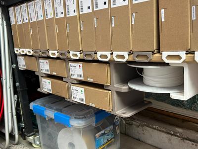 Undermount Bambu Filament Storage