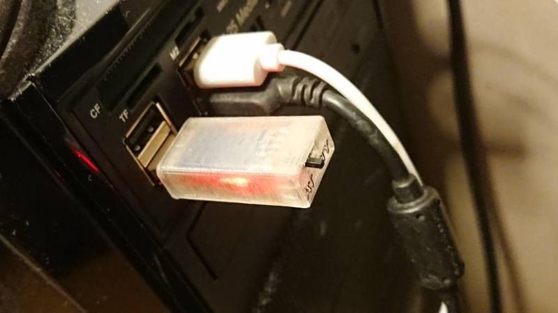 Wireless serial USB dongle
