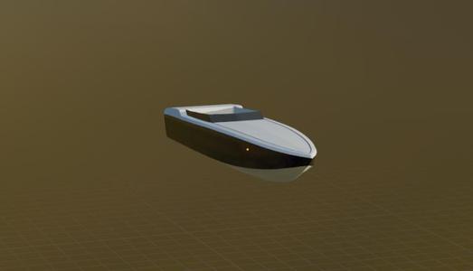 Speed boat hull