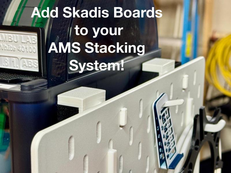 Skadis Board Bracket Set for AMS Stacking System