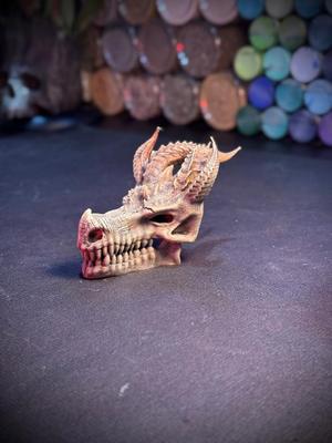 The dragon skull